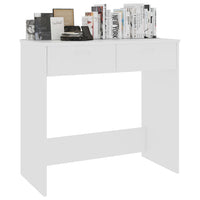 Desk White 80x40x75 cm Kings Warehouse 