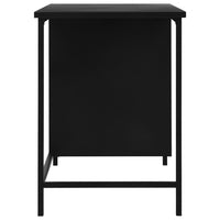 Desk with Drawers Industrial Black 120x55x75 cm Steel Kings Warehouse 