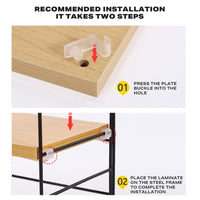 Desktop Storage Rack Bookshelf Office Furniture Kings Warehouse 
