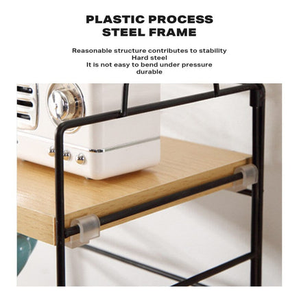 Desktop Storage Rack Bookshelf Office Furniture Kings Warehouse 
