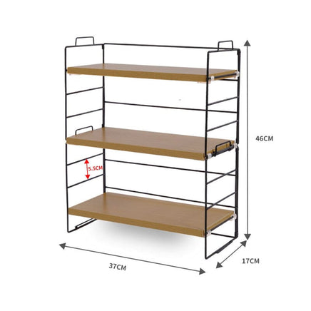 Desktop Storage Rack Bookshelf Office Furniture Kings Warehouse 