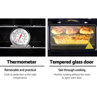 Dev King 3 Burner Portable Oven - Black & Yellow Kings Warehouse 