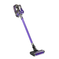 Dev King 150W Stick Handstick Handheld Cordless Vacuum Cleaner 2-Speed with Headlight Purple