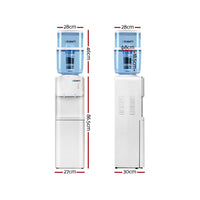 Devanti 22L Water Cooler Dispenser Top Loading Hot Cold Taps Filter Purifier Bottle Kitchen Appliances Kings Warehouse 