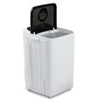 Devanti 4.6KG Mini Portable Washing Machine - Black Washers & Dryers Kings Warehouse 
