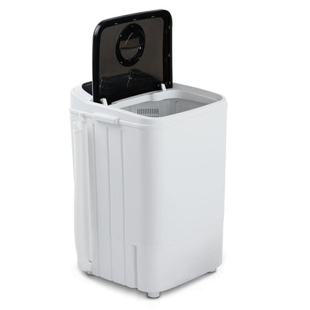 Devanti 4.6KG Mini Portable Washing Machine - Black Washers & Dryers Kings Warehouse 