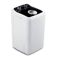 Devanti 4.6KG Mini Portable Washing Machine - Black Washers & Dryers Kings Warehouse 