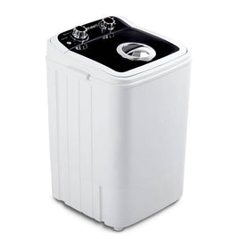 Devanti 4.6KG Mini Portable Washing Machine - Black Washers & Dryers Kings Warehouse