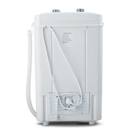 Devanti 4.6KG Mini Portable Washing Machine - Black Washers & Dryers Kings Warehouse 
