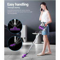 Devanti Corded Handheld Bagless Vacuum Cleaner - Purple and Silver Vacuum Cleaners Kings Warehouse 