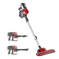 Dev King Corded Handheld Bagless Vacuum Cleaner - Red and Silver