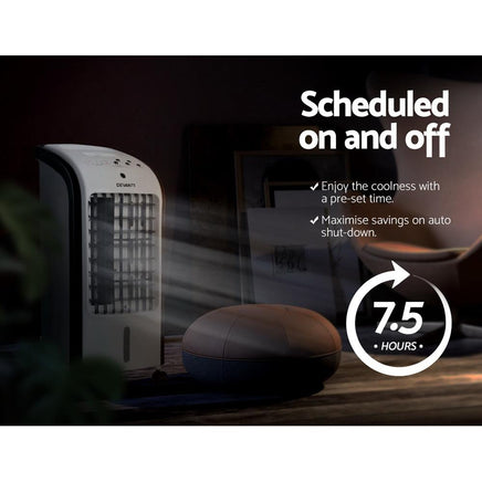Devanti Evaporative Air Cooler Conditioner Portable 4L Cooling Fan Humidifier New Arrivals Kings Warehouse 