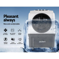 Devanti Evaporative Air Cooler Industrial Commercial Portable Water Fan Workshop Air Conditioners Kings Warehouse 