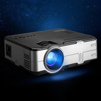 Devanti Mini Video Projector Portable HD 1080P 1200 Lumens Home Theater USB VGA Projectors & Accessories Kings Warehouse 