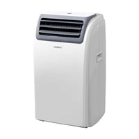 Dev King Portable Air Conditioner Cooling Mobile Fan Cooler Dehumidifier Window Kit White 3300W
