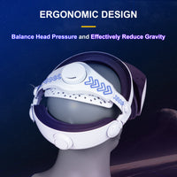 DEVASO Adjustable Head Strap for Playstation VR2, Reduced Pressure Lightweight Kings Warehouse 