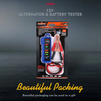 Digital 12V Alternator Battery Tester Car Load Tester Automotive Voltage Check Kings Warehouse 