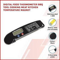 Digital Food Thermometer BBQ Tool Cooking Meat Kitchen Temperature Magnet Kings Warehouse 