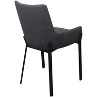 Dining Chairs 2 pcs Dark Grey Fabric Kings Warehouse 