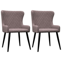 Dining Chairs 2 pcs Pink Velvet Kings Warehouse 