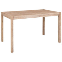 Dining Table 120x70x75 cm Solid Acacia Wood Kings Warehouse 