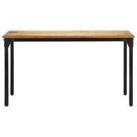 Dining Table 140x70x76 cm Rough Mango Wood dining Kings Warehouse 