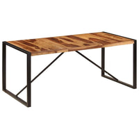 Dining Table 180x90x75 cm Solid Sheesham Wood Kings Warehouse 