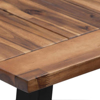 Dining Table Solid Acacia Wood 180x90 cm Kings Warehouse 