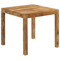 Dining Table Solid Mango Wood 82x80x76 cm Kings Warehouse 