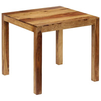 Dining Table Solid Sheesham Wood 82x80x76 cm Kings Warehouse 