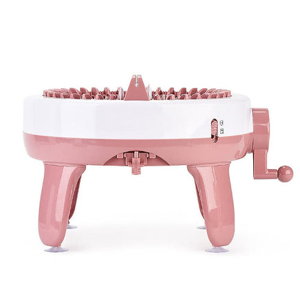 DIY Knitting Machine Smart Weaving Knit Rotating Kids Toy Scarf Sock Hat Gift Kings Warehouse 