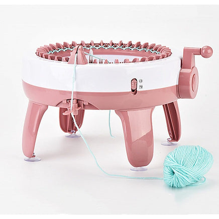DIY Knitting Machine Smart Weaving Knit Rotating Kids Toy Scarf Sock Hat Gift Kings Warehouse 