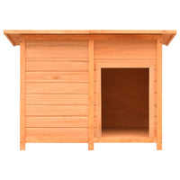 Dog Cage Solid Pine & Fir Wood 120x77x86 cm Kings Warehouse 
