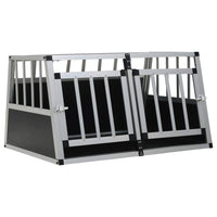 Dog Cage with Double Door 89x69x50 cm Kings Warehouse 