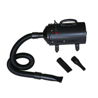 Dog Hair Dryer with 3 Nozzles Black 2400 W Kings Warehouse 