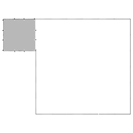 Dog Kennel Black 12.1 m² Steel Kings Warehouse 