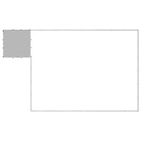 Dog Kennel Black 15.73 m² Steel Kings Warehouse 