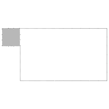 Dog Kennel Black 19.36 m² Steel Kings Warehouse 