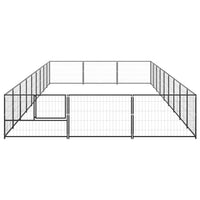 Dog Kennel Black 27 m² Steel Kings Warehouse 