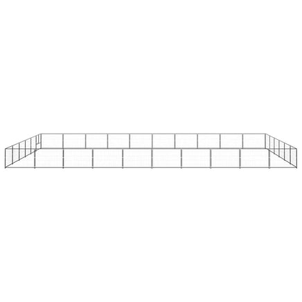 Dog Kennel Black 60 m² Steel Kings Warehouse 