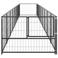 Dog Kennel Black 9 m² Steel Kings Warehouse 
