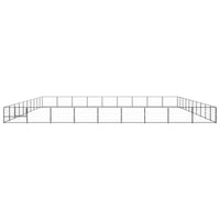 Dog Kennel Black 90 m² Steel Kings Warehouse 