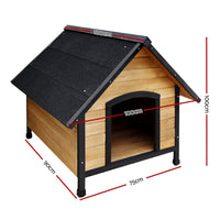 Dog Kennel House Extra Large Outdoor Wooden Pet House Puppy XL dog supplies Kings Warehouse 