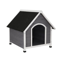 Dog Kennel House Wooden Outdoor Indoor Puppy Pet House Weatherproof Large Kings Warehouse 