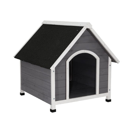 Dog Kennel House Wooden Outdoor Indoor Puppy Pet House Weatherproof Large Kings Warehouse 