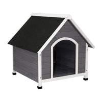 Dog Kennel Outdoor Wooden Indoor Puppy Pet House Weatherproof XL Large Kings Warehouse 