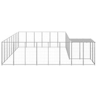 Dog Kennel Silver 15.73 m² Steel Kings Warehouse 