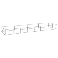 Dog Kennel Silver 16 m² Steel Kings Warehouse 