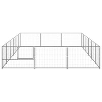 Dog Kennel Silver 18 m² Steel Kings Warehouse 