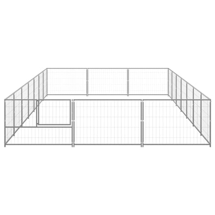 Dog Kennel Silver 21 m² Steel Kings Warehouse 
